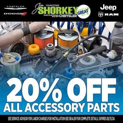 20% OFF All Accessory Parts