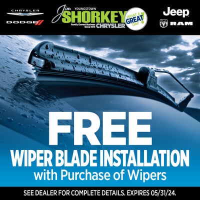 FREE Wiper Blade Install